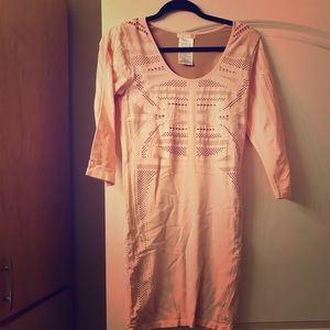 Guess Pink Bodycon Dress